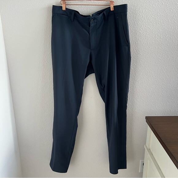 J. Lindeberg JL Regular Fit M Elliot Golf Pants Dark Blue W36 L32 - Picture 1 of 8